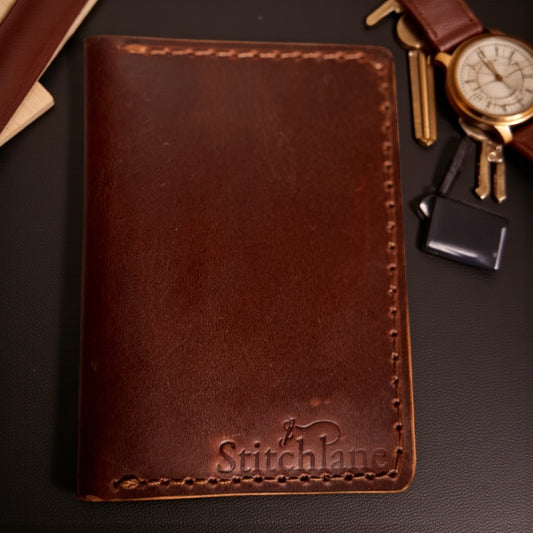 Bifold Hand Stitched Card Holder