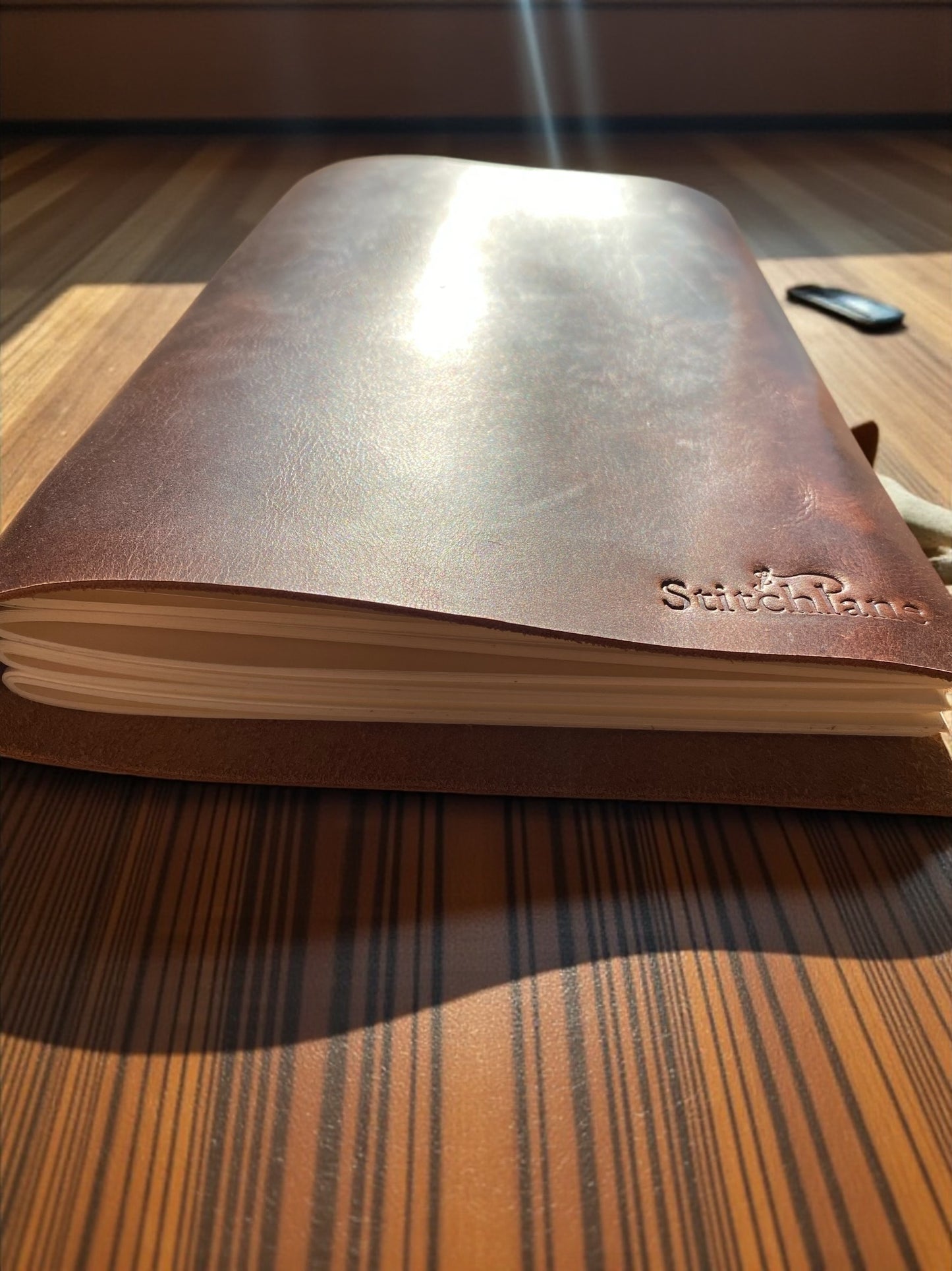 Reverie Vintage hand stitched A5 Leather Journal