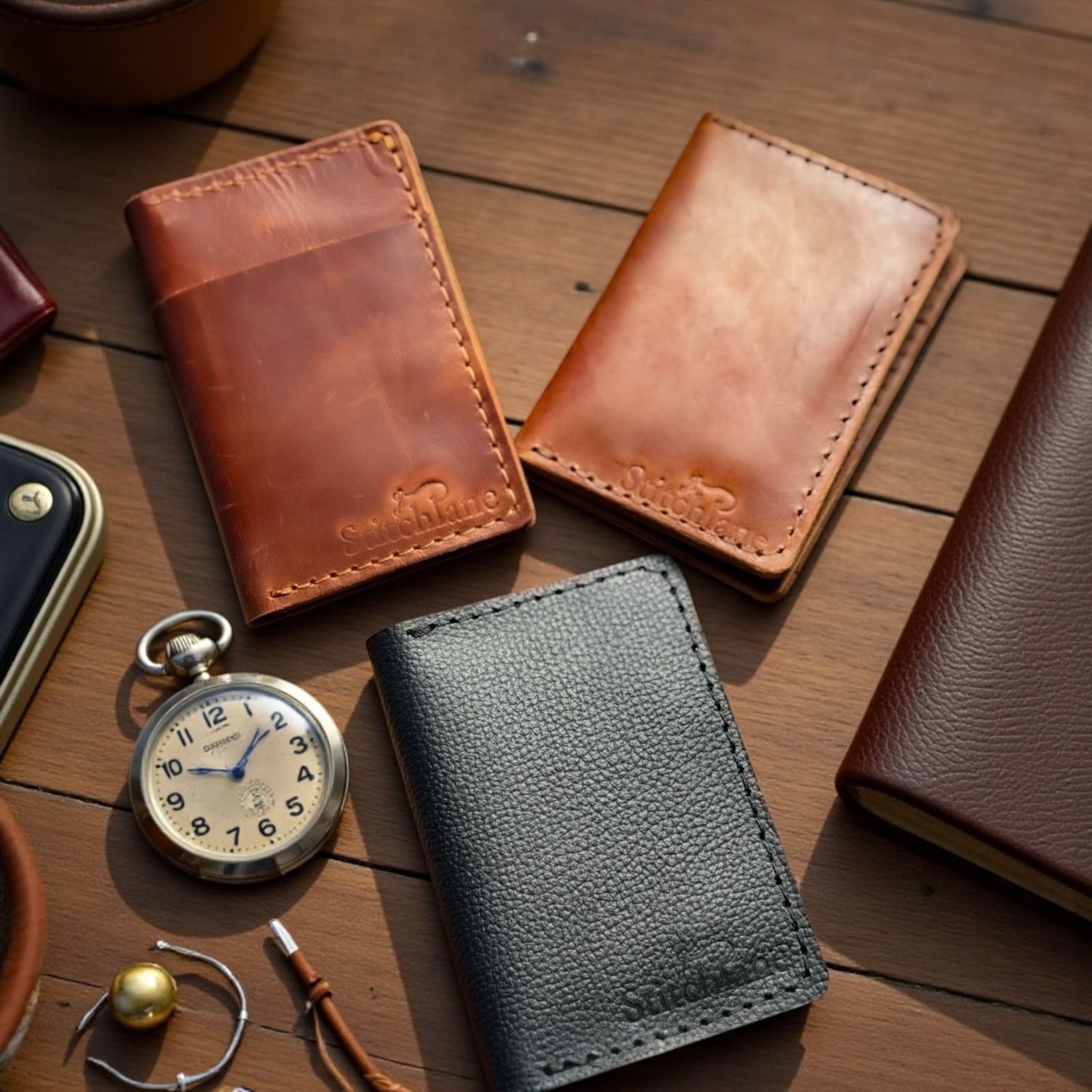 Handmade Full grain leather wallets