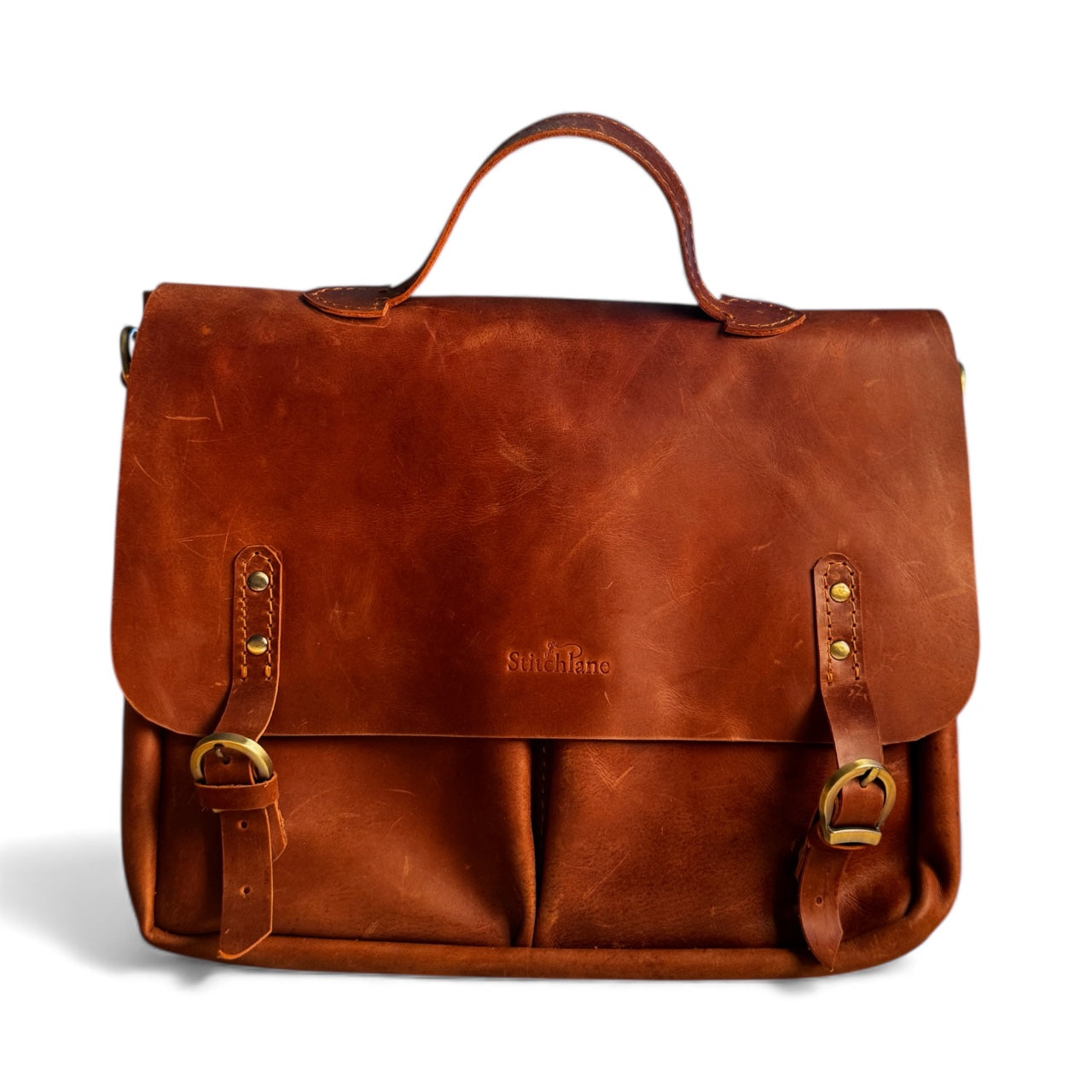 Valour Handcrafted Leather Laptop Bag