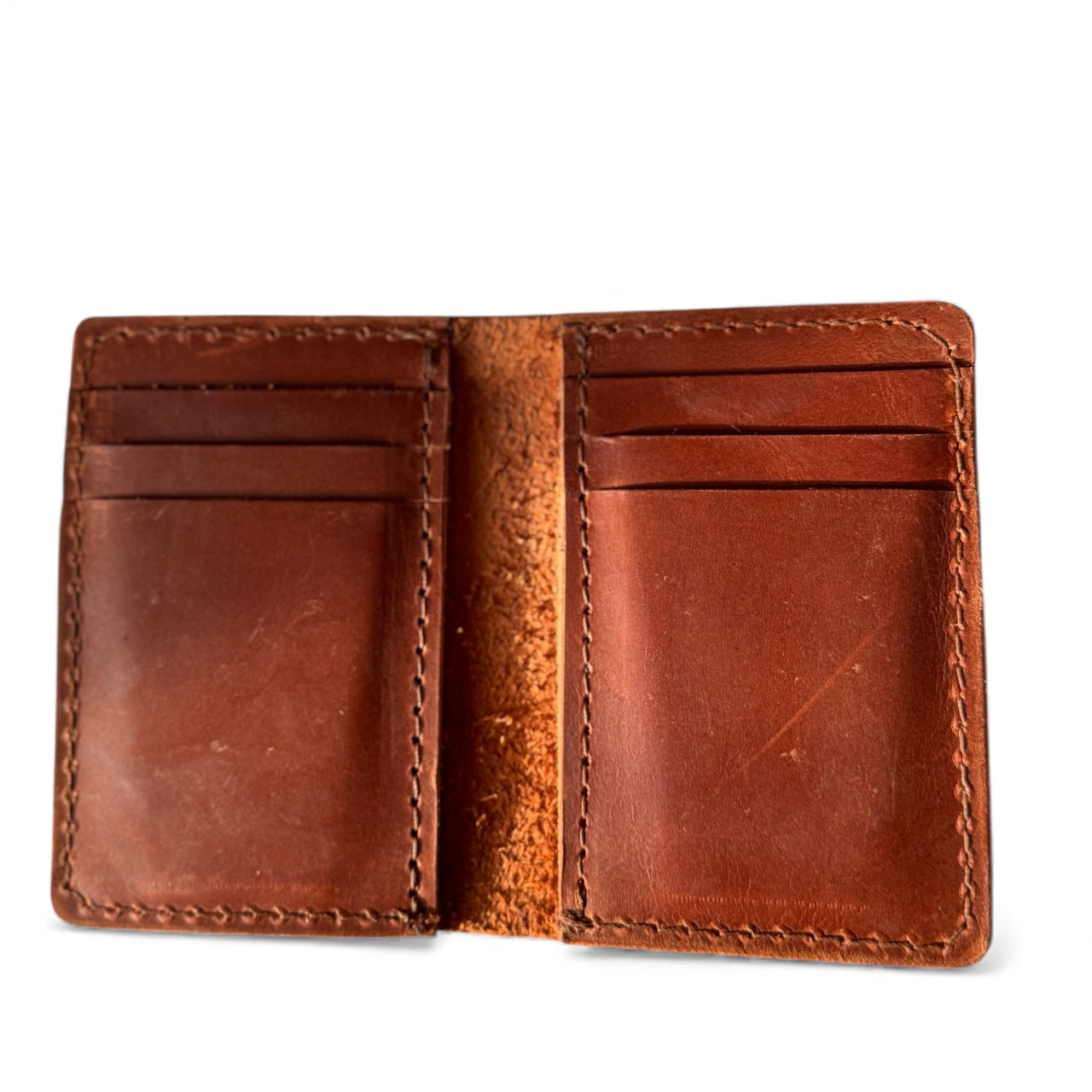 Bifold Hand Stitched Card Holder