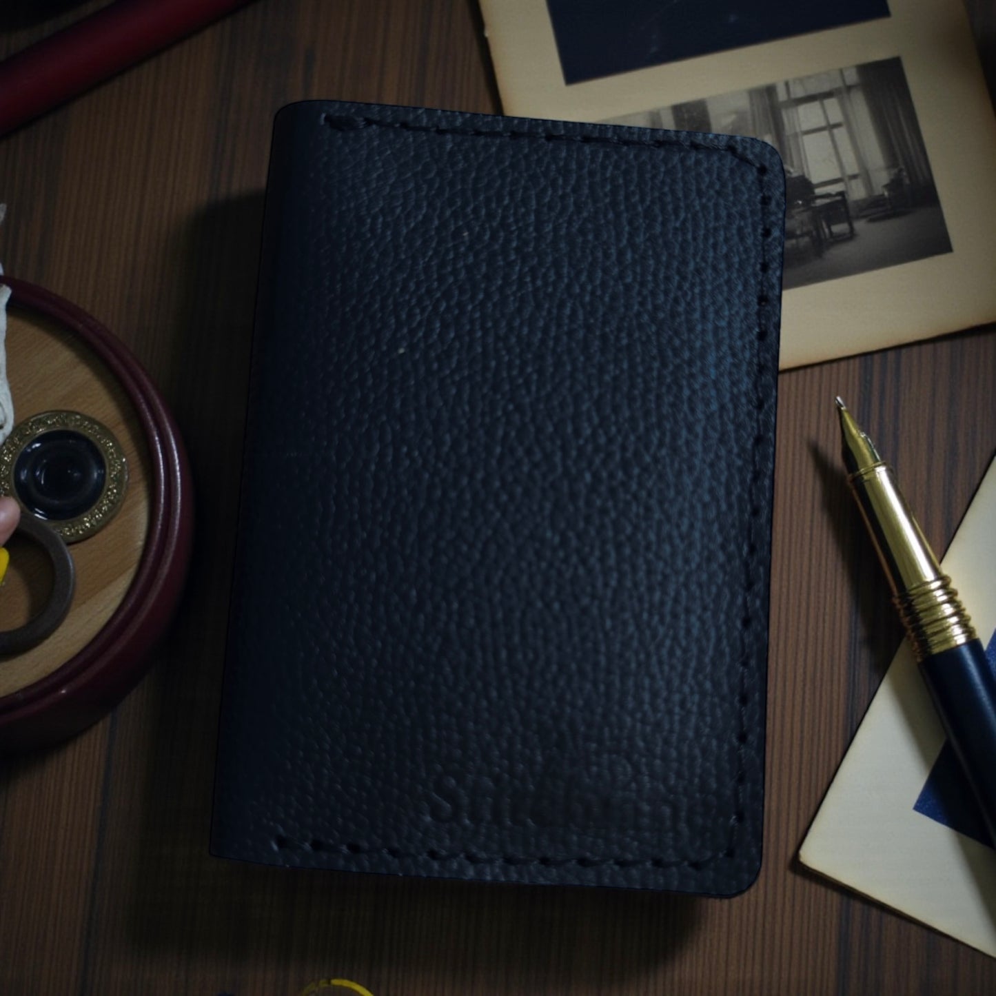 Bifold Hand Stitched Card Holder