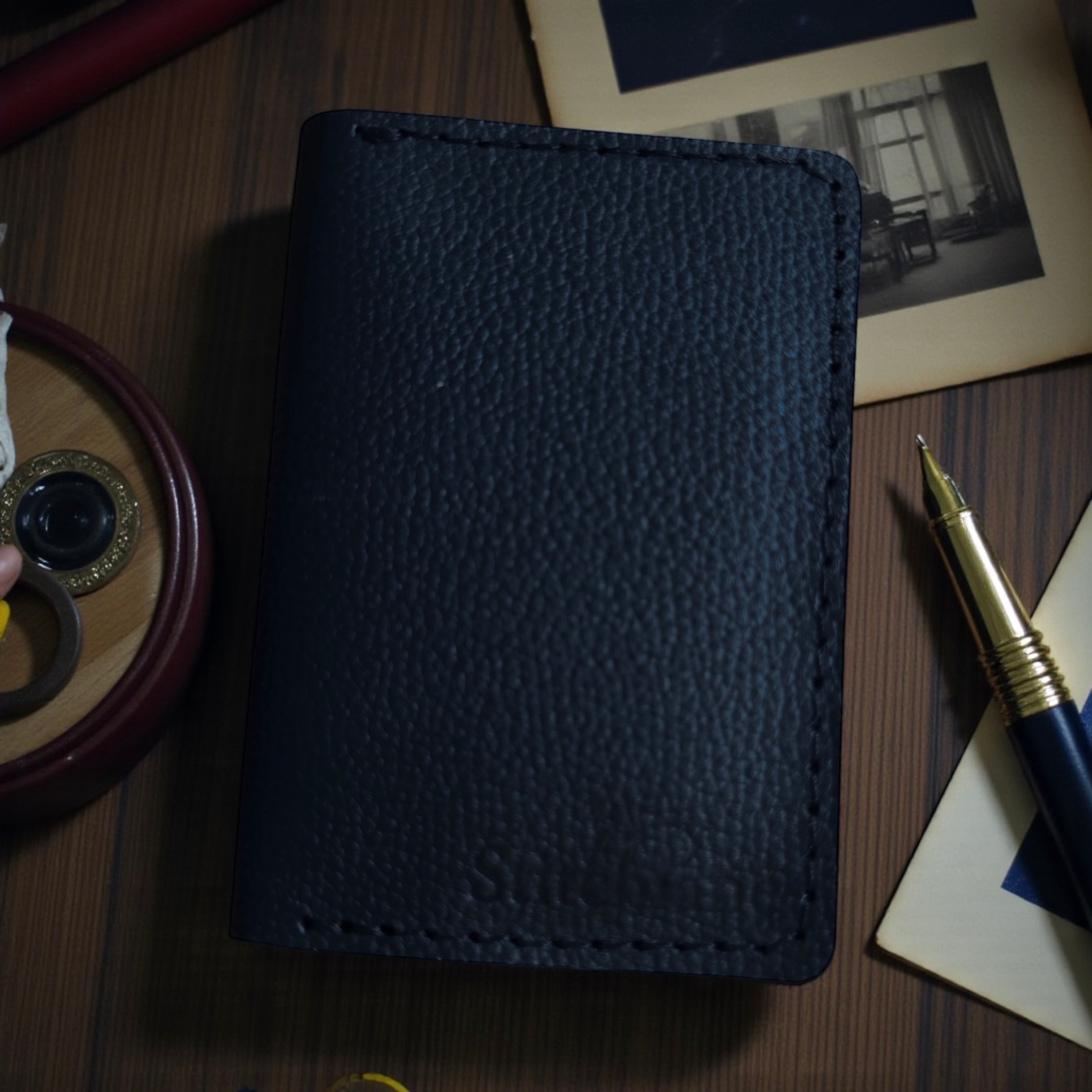 Bifold Hand Stitched Card Holder