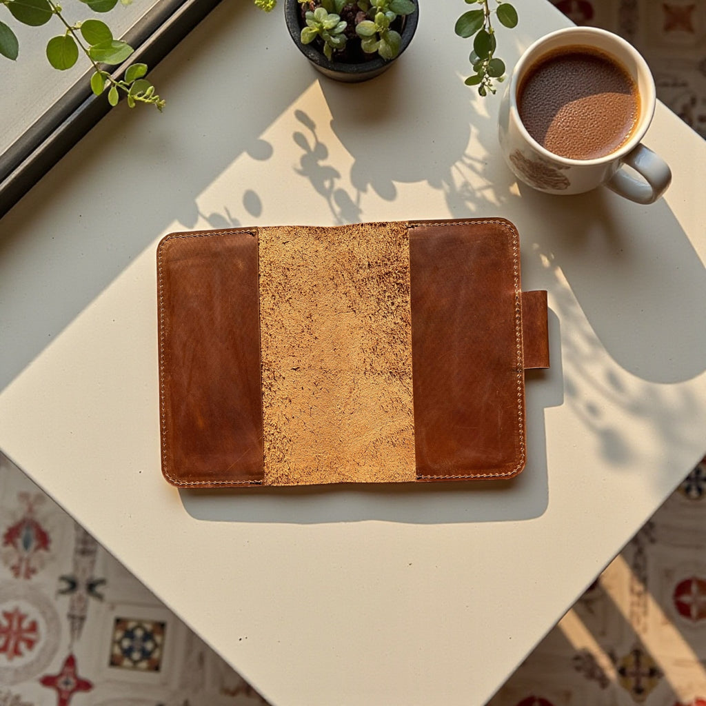 Handcrafted A5 Notebook Cover