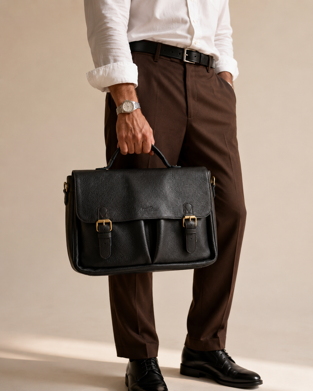 The Marcello Unisex Handcrafted Laptop Bag