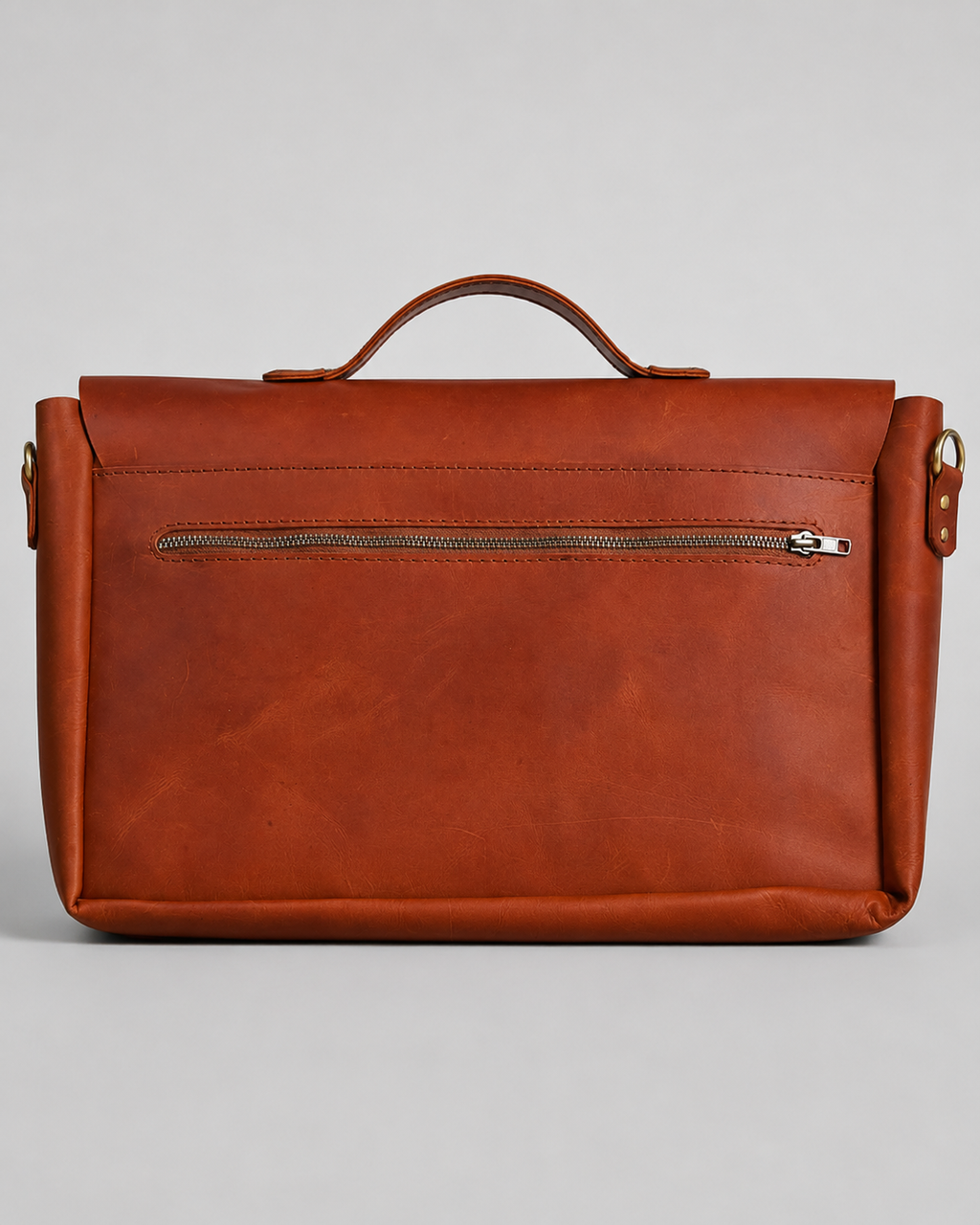 Italian "Old-Money" Handcrafted Leather Laptop Bag-Unisex