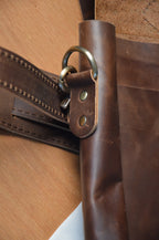 Italian "Old-Money" Handcrafted Leather Laptop Bag-Unisex