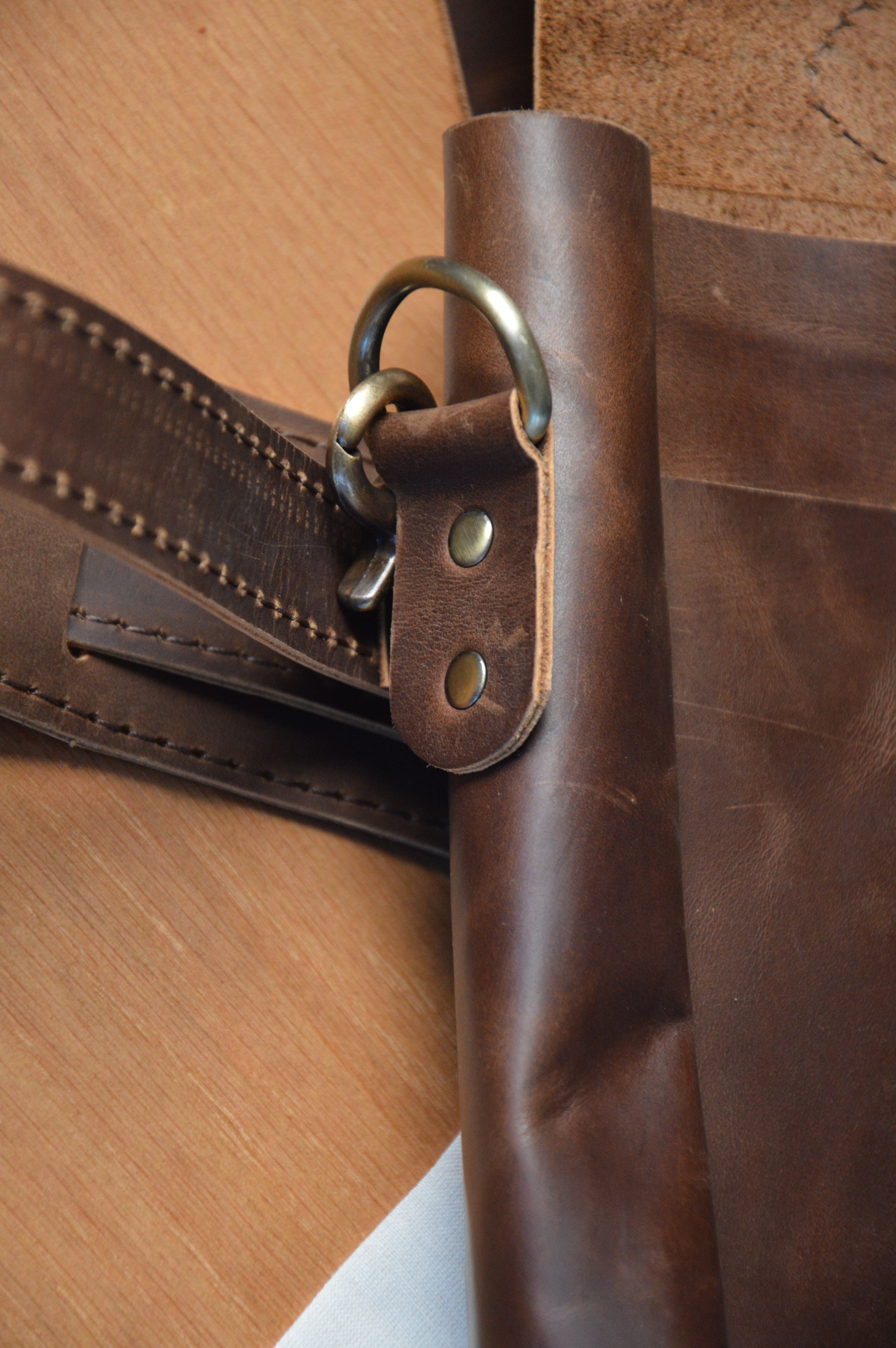 Italian "Old-Money" Handcrafted Leather Laptop Bag