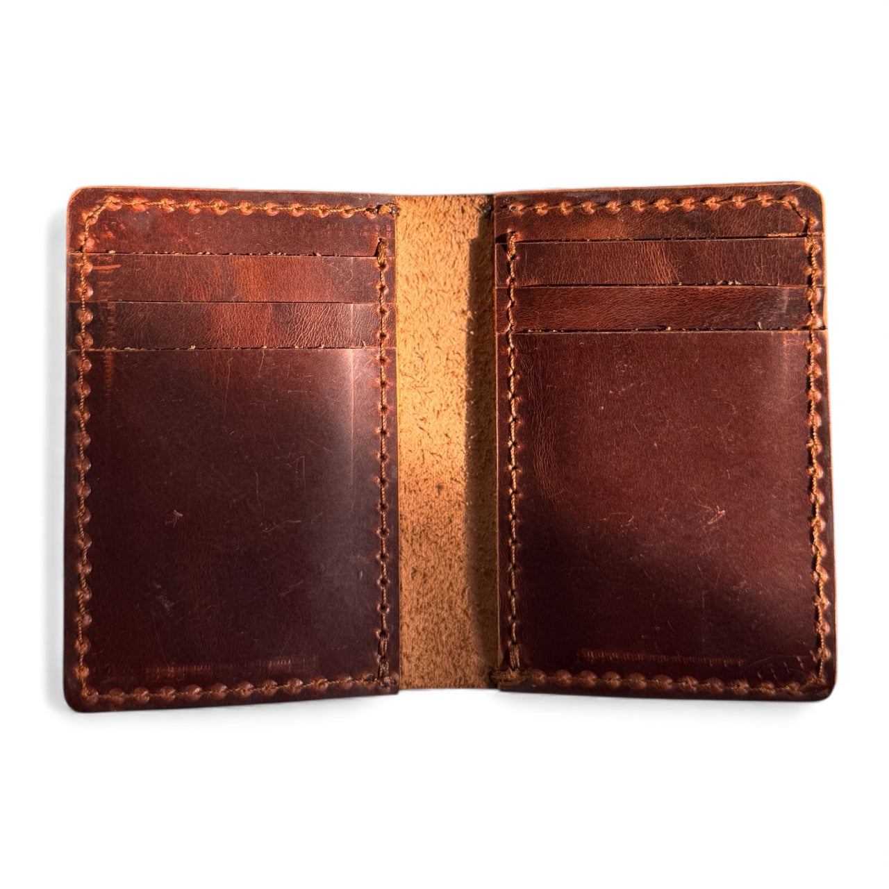 Bifold Hand Stitched Card Holder