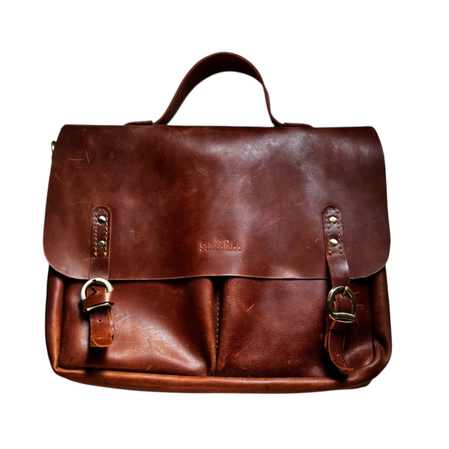 Valour Handcrafted Leather Laptop Bag