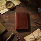 Bifold Hand Stitched Card Holder
