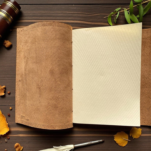 Reverie Vintage hand stitched A5 Leather Journal