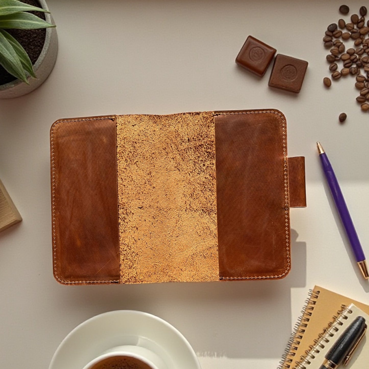 Handcrafted A5 Notebook Cover